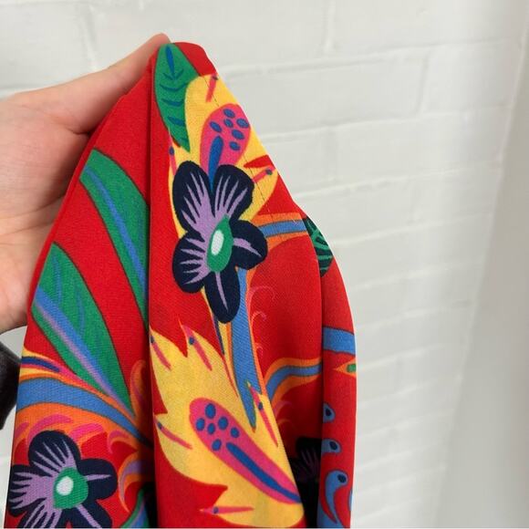 Desigual Tropical Nautical Print Large Scarf OS - Picture 6 of 8